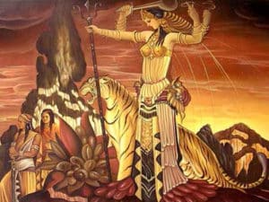 Durga from Exotic India Art