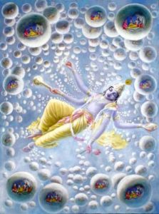 Vishnu: asleep on the cosmic ocean